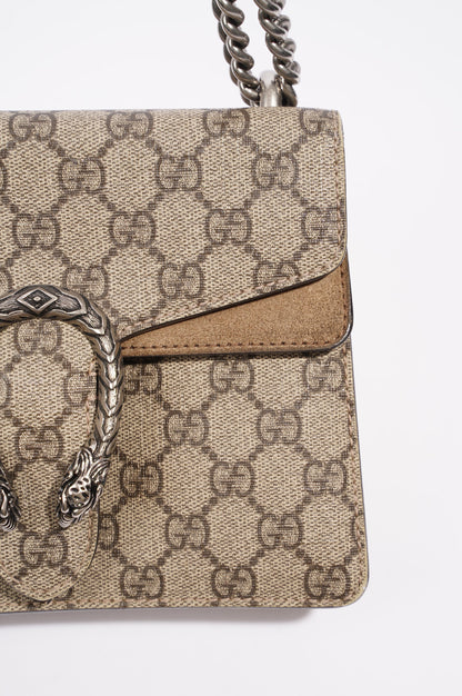 Gucci Dionysus GG Supreme Bag Brown Canvas Mini