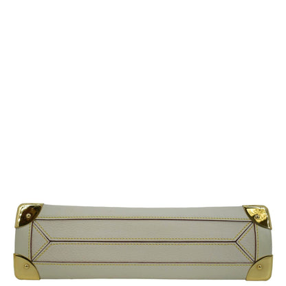 LOUIS VUITTON Suhali Le Talentueux Leather Shoulder Bag White