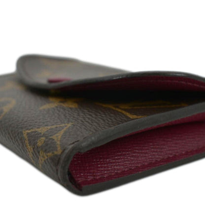 LOUIS VUITTON Rosalie Monogram Canvas Coin Purse Cerise