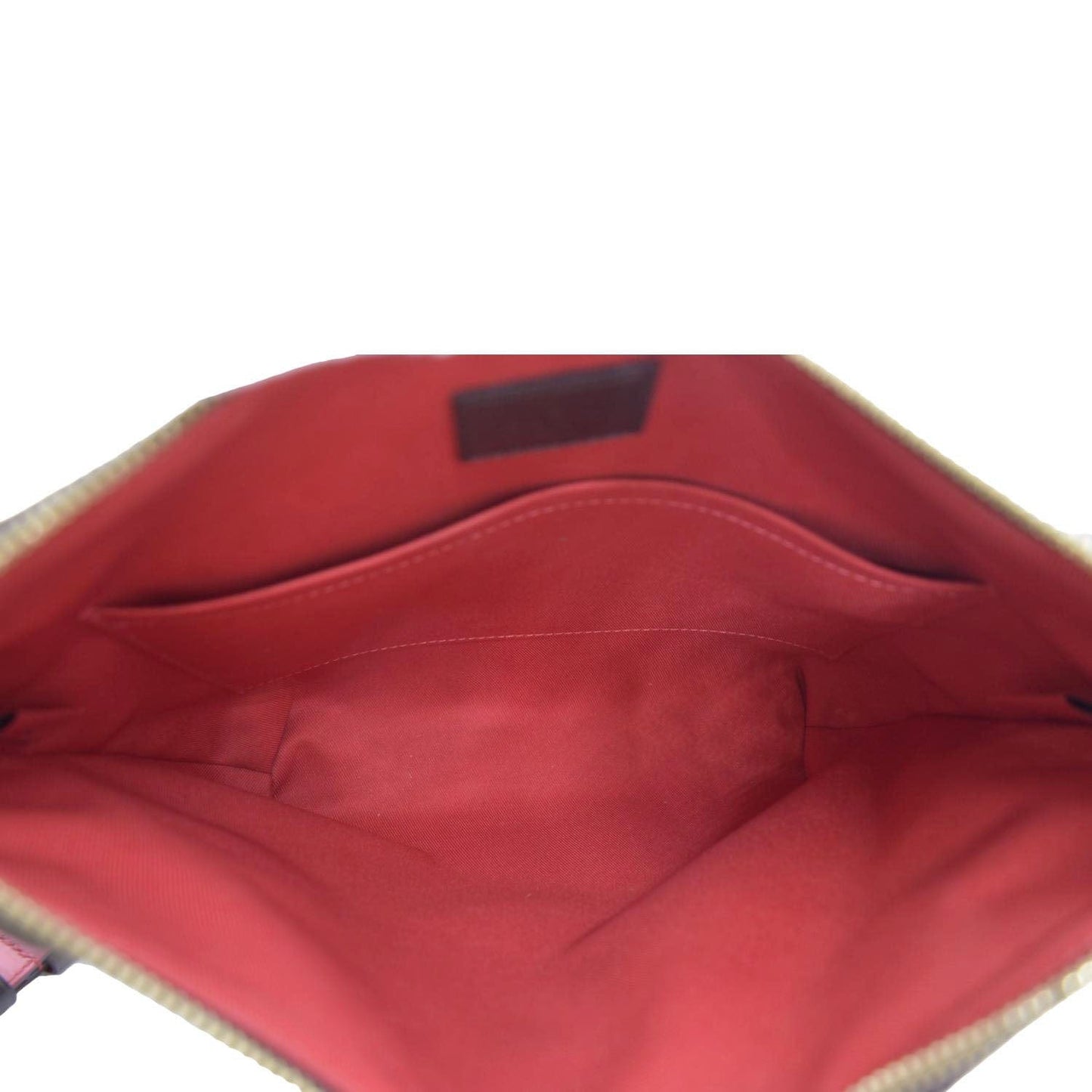 LOUIS VUITTON South Bank Besace Damier Ebene Crossbody Bag Brown