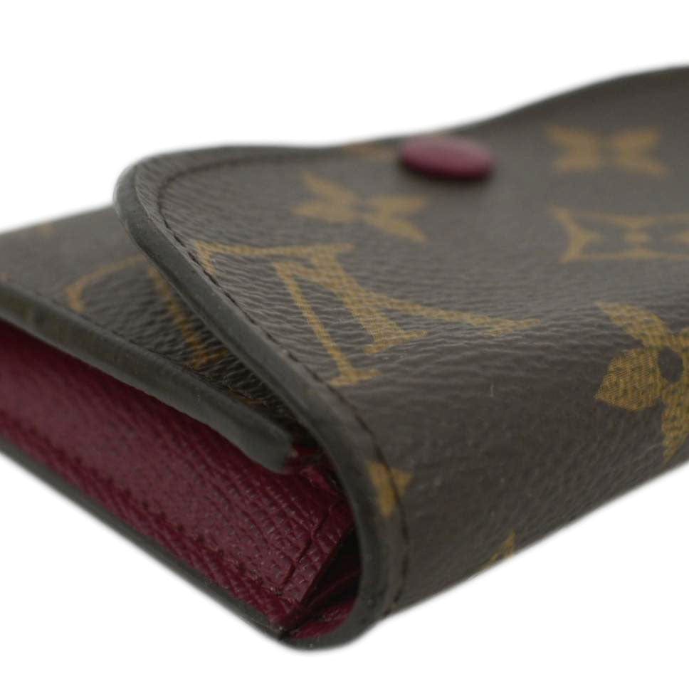 LOUIS VUITTON Rosalie Monogram Canvas Coin Purse Cerise