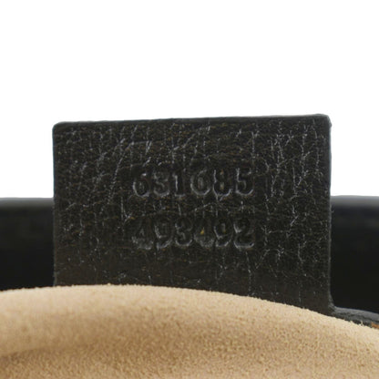 GUCCI Ophidia GG Jumbo Leather Tote Bag Black 631685