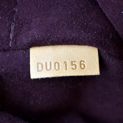 LOUIS VUITTON Melie Monogram Canvas Hobo Bag Brown