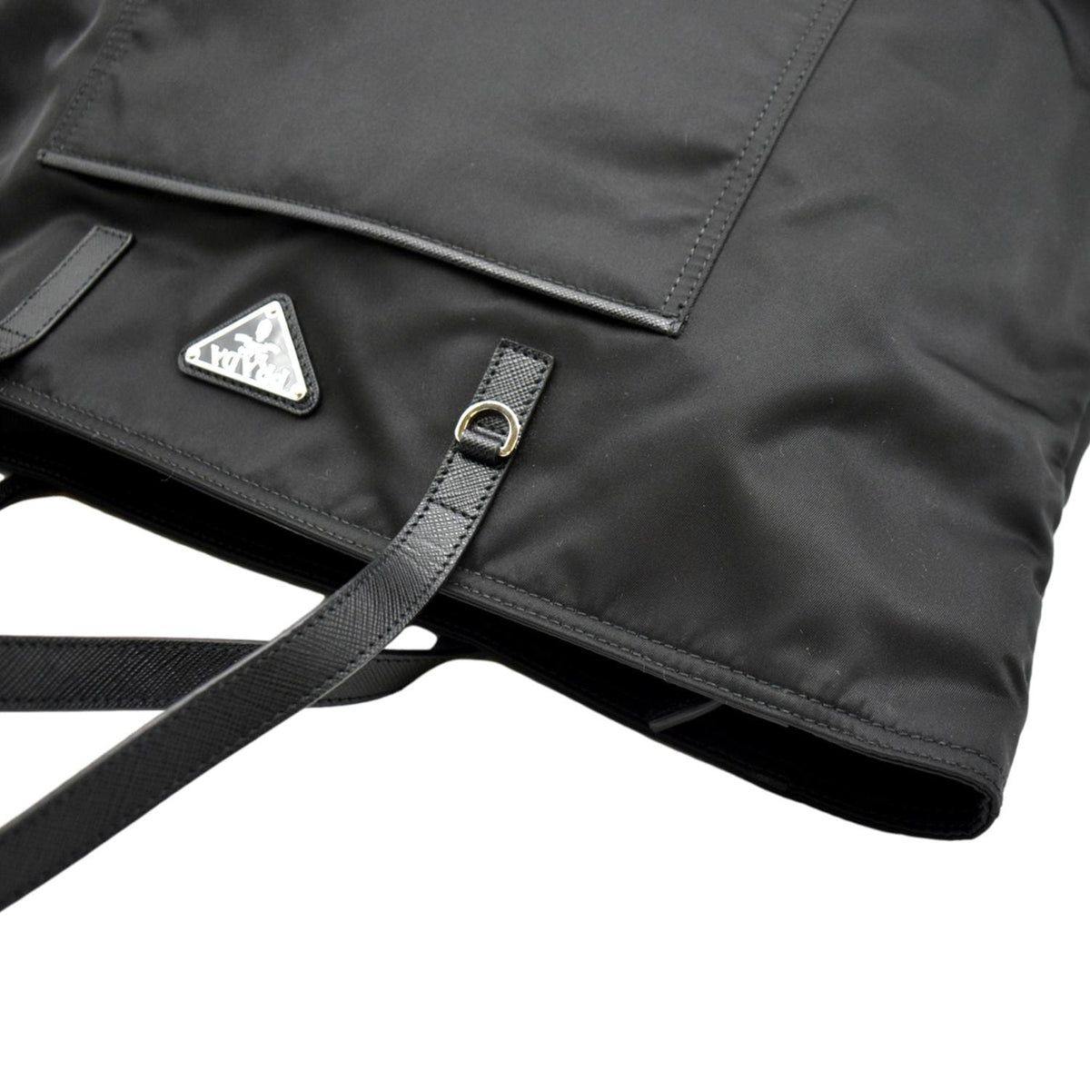 PRADA Nylon Tote Bag Black