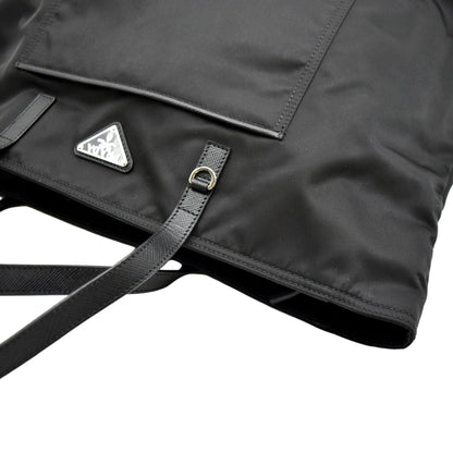 PRADA Nylon Tote Bag Black