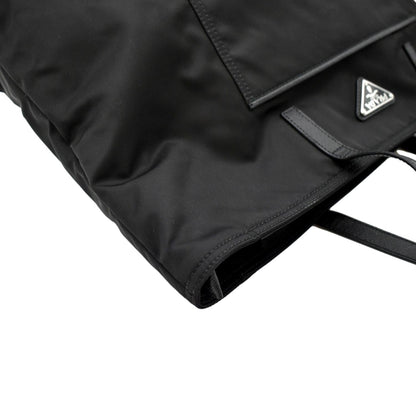 PRADA Nylon Tote Bag Black