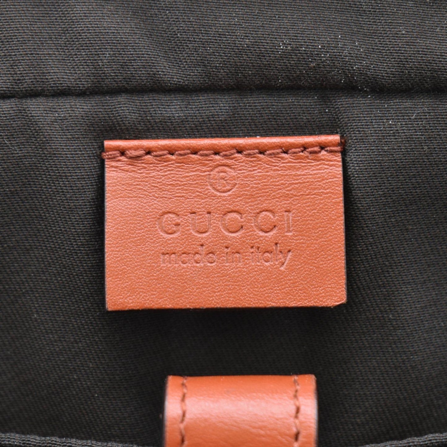 GUCCI Diamante Bright Leather Briefcase Travel Bag Orange 344357