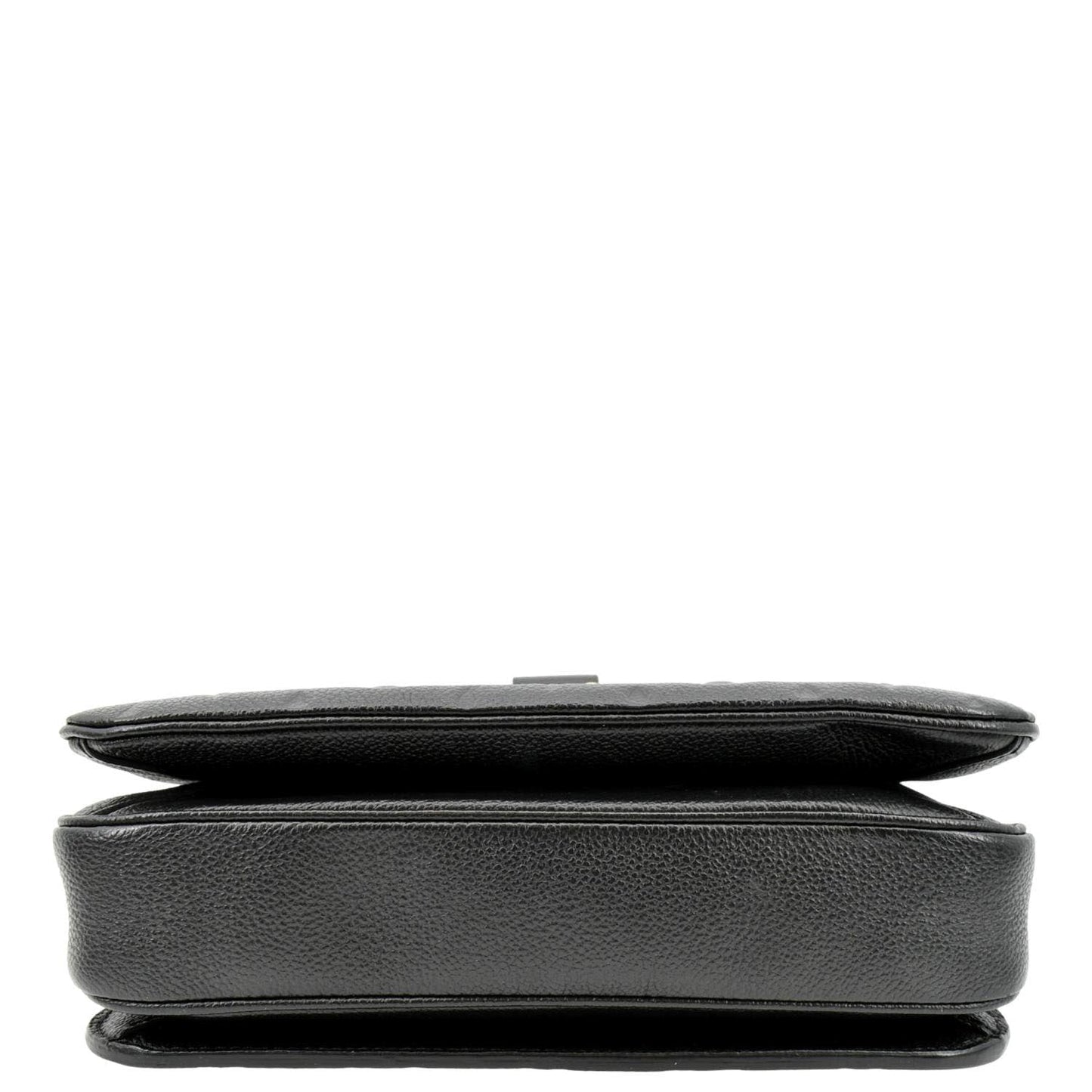 LOUIS VUITTON Metis Pochette Empreinte Leather Crossbody Bag Black