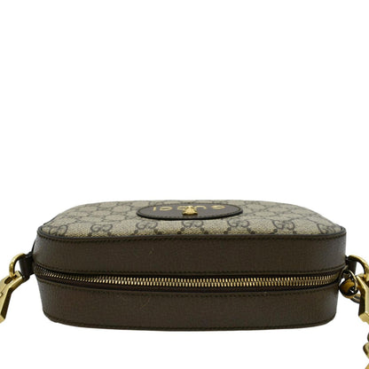 GUCCI Neo Vintage GG Supreme Canvas Messenger Bag Beige 476466