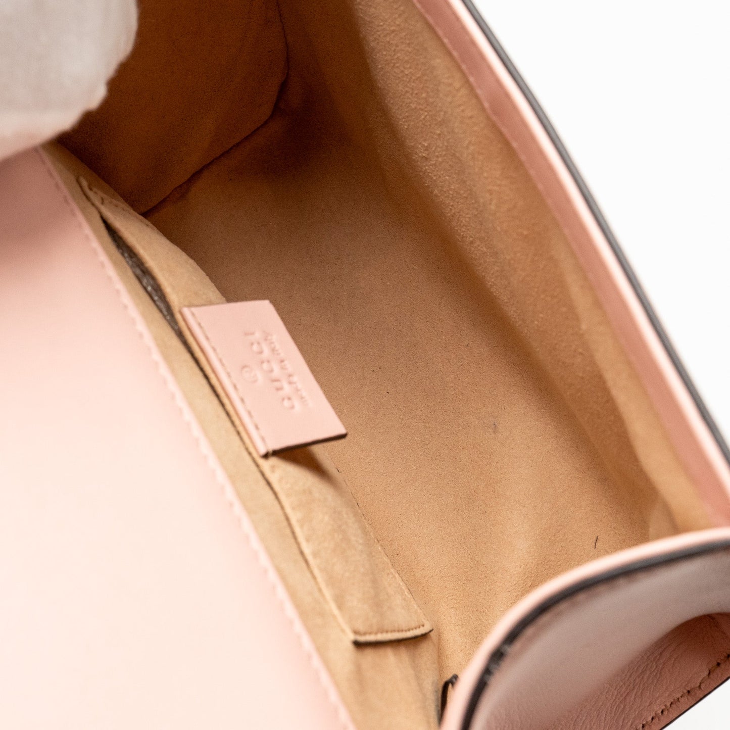 Gucci Padlock Chain Bag Crystal Stars Calfskin Pink