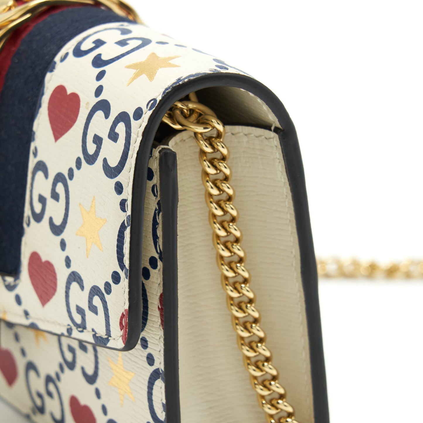 Gucci Mini Sylvie Crossbody Bag White/Multicolour