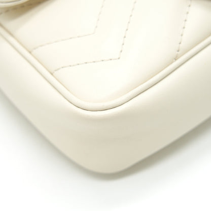 Gucci GG Marmont Super mini White with