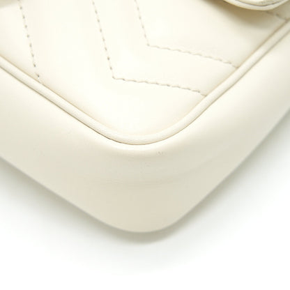 Gucci GG Marmont Super mini White with