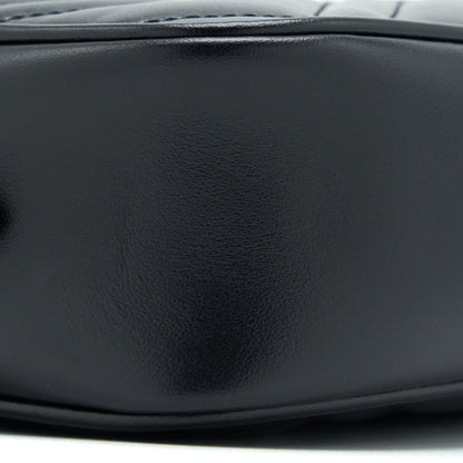 Gucci GG Mini Marmont Matelassé Bag Black