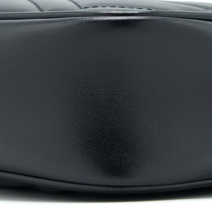 Gucci GG Mini Marmont Matelassé Bag Black