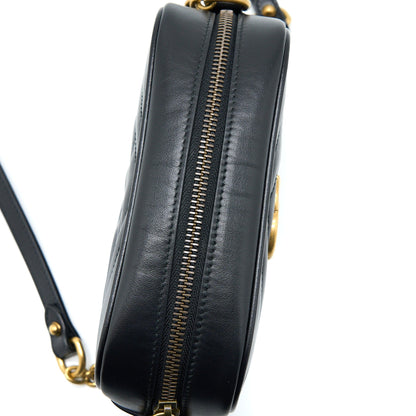 Gucci GG Mini Marmont Matelassé Bag Black
