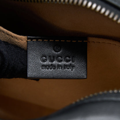 Gucci GG Mini Marmont Matelassé Bag Black