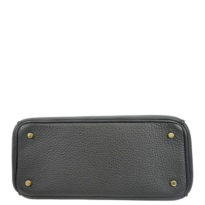 CHRISTIAN DIOR Diorissimo Leather Tote Bag Black