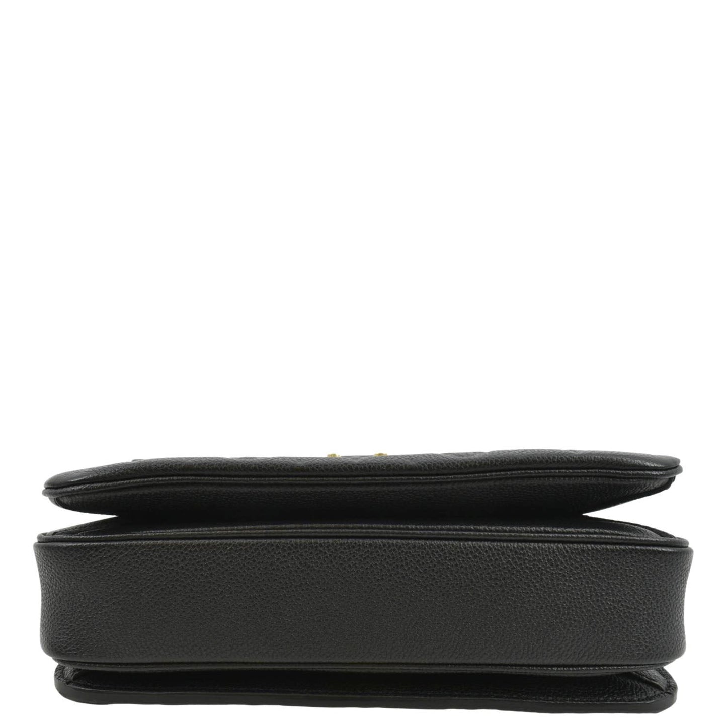 LOUIS VUITTON Metis Pochette Empreinte Leather Crossbody Bag Black