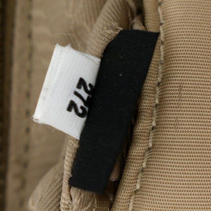 PRADA Re-Edition 2005 Re-Nylon Shoulder Bag Beige