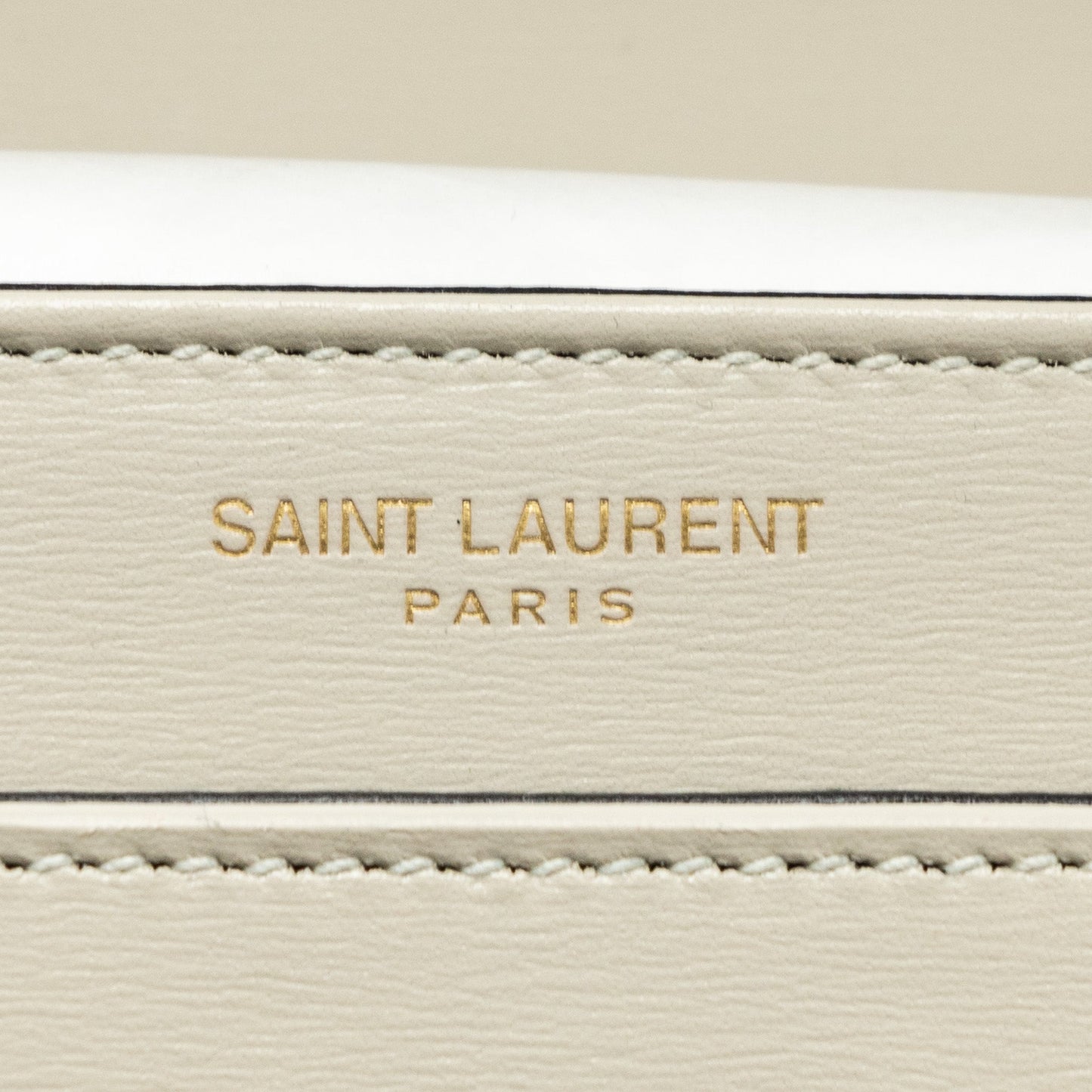 Saint Laurent Small Solferino Satchel Crossbody Bag White GHW