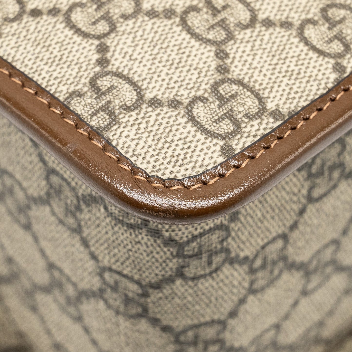 Gucci Top Handle Horsebit 1955 Bag GG Supreme Canvas