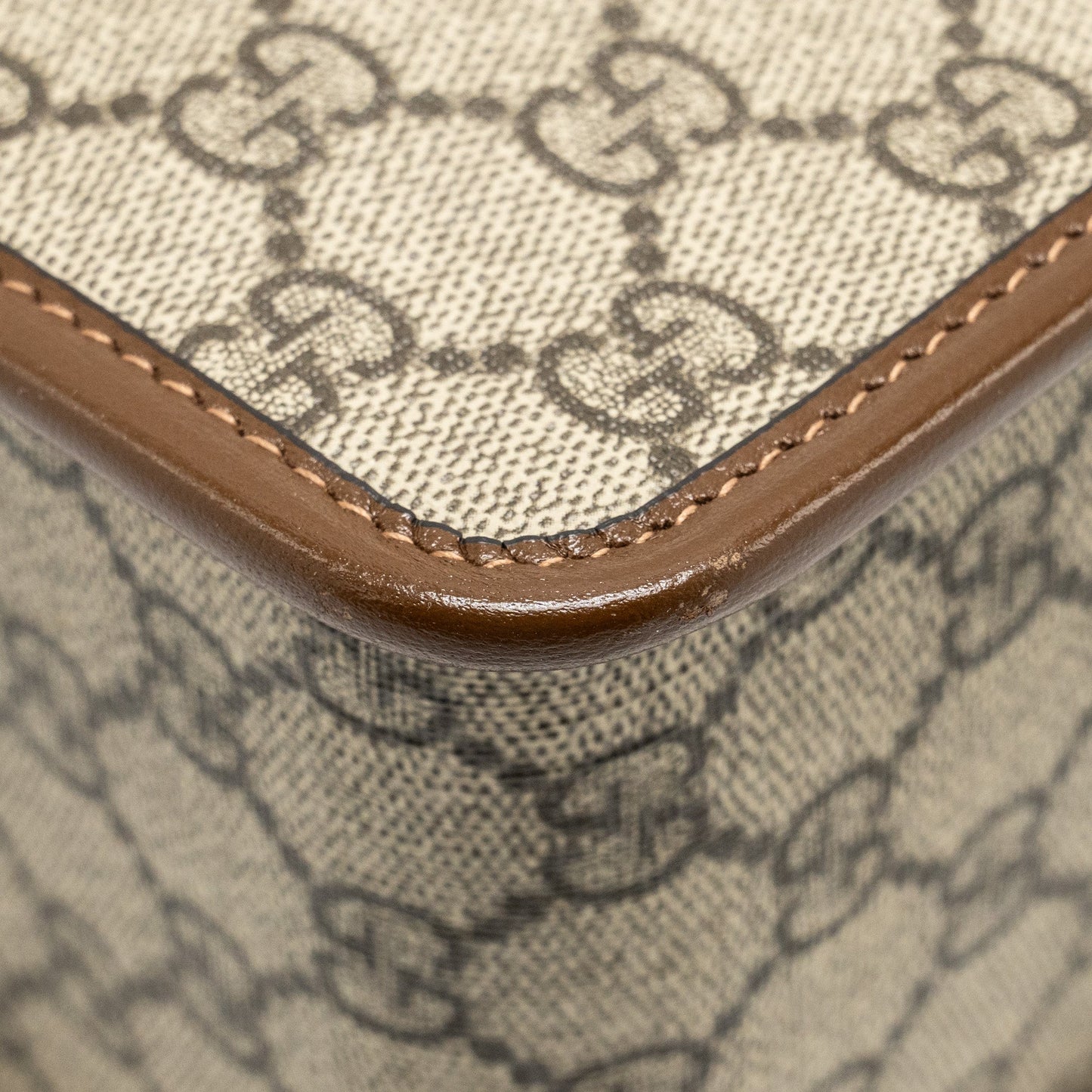Gucci Top Handle Horsebit 1955 Bag GG Supreme Canvas