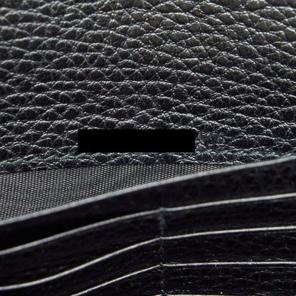 Gucci Mini Dionysus Wallet On Chain Grained Calfskin Black SHW