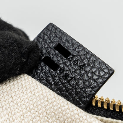 Gucci soho disco camera bag grained calfskin black