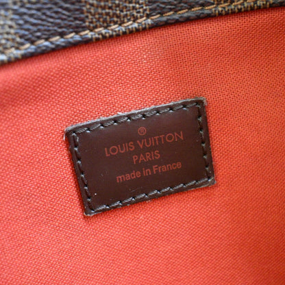 LOUIS VUITTON Bloomsbury PM Damier Ebene Crossbody Bag Brown