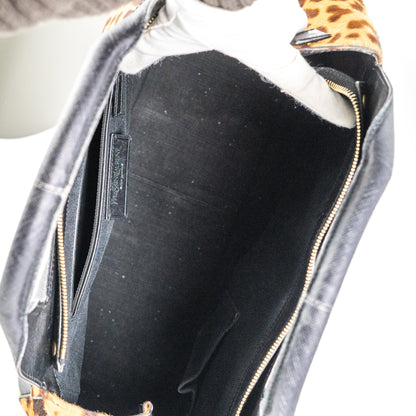 Saint Laurent Leopard Bag
