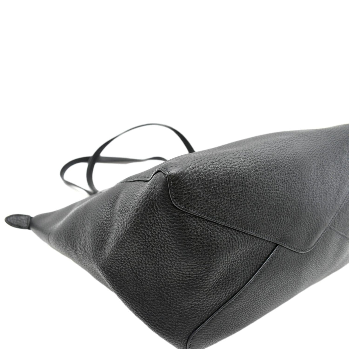 PRADA Leather Tote Bag Black