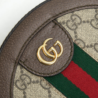 GUCCI ophidia mini GG round shoulder bag