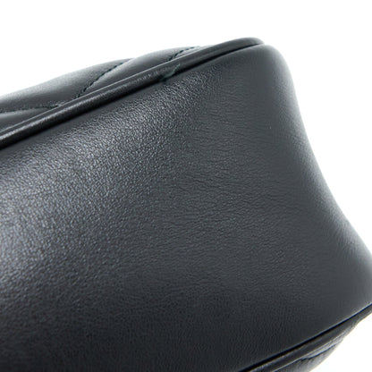 Gucci Small Marmont Matelasse Calfskin Black