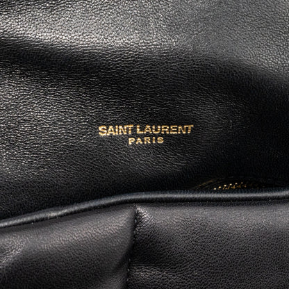 Saint Laurent Small Puffer Quilted Nappa Leather Black GHW