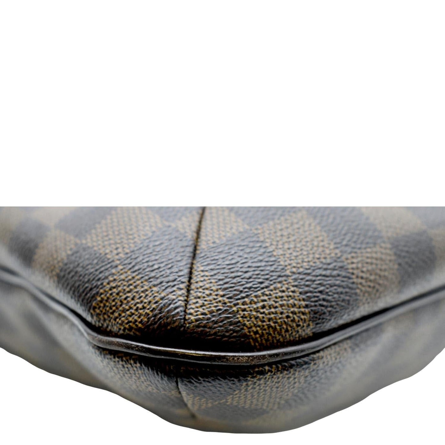 LOUIS VUITTON Bloomsbury PM Damier Ebene Crossbody Bag Brown