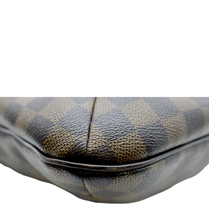 LOUIS VUITTON Bloomsbury PM Damier Ebene Crossbody Bag Brown