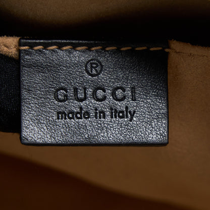 Gucci Small Marmont Matelasse Calfskin Black