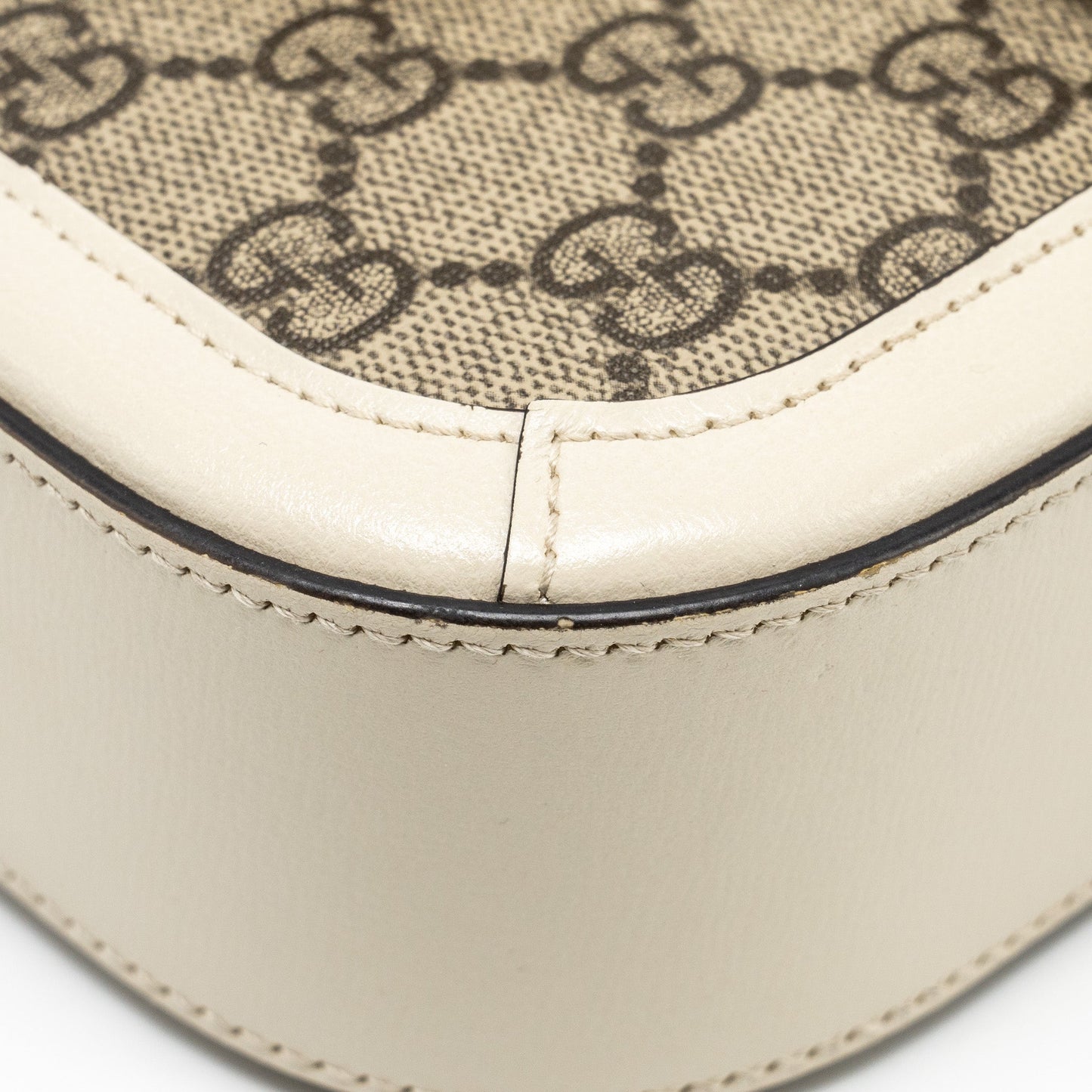 GUCCI Mini Hoursebit 1955 Bag GG Supreme Canvas/Leather