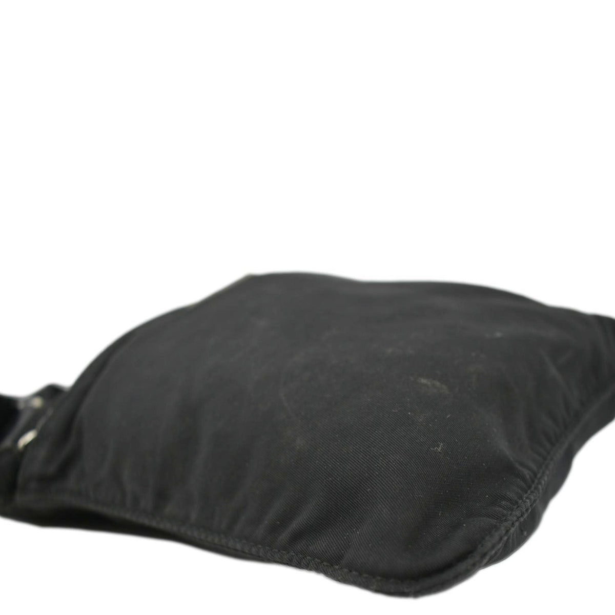 PRADA Nylon Crossbody Messenger Bag Black