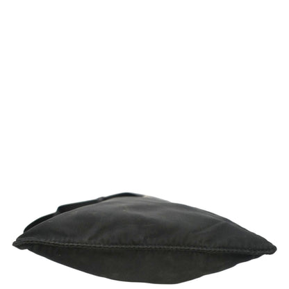 PRADA Nylon Crossbody Messenger Bag Black