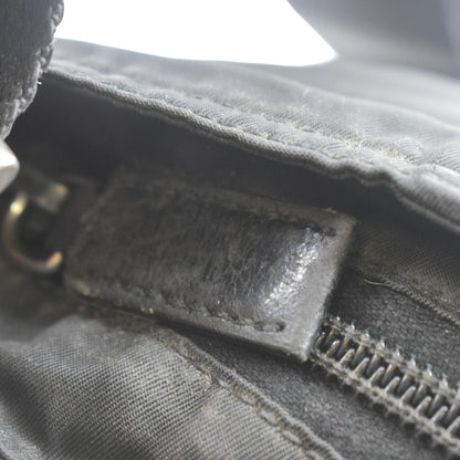 PRADA Nylon Crossbody Messenger Bag Black