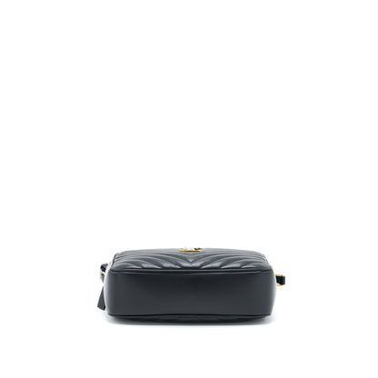 Saint Laurent/ YSL Lou Camera Bag Calfskin Black GHW