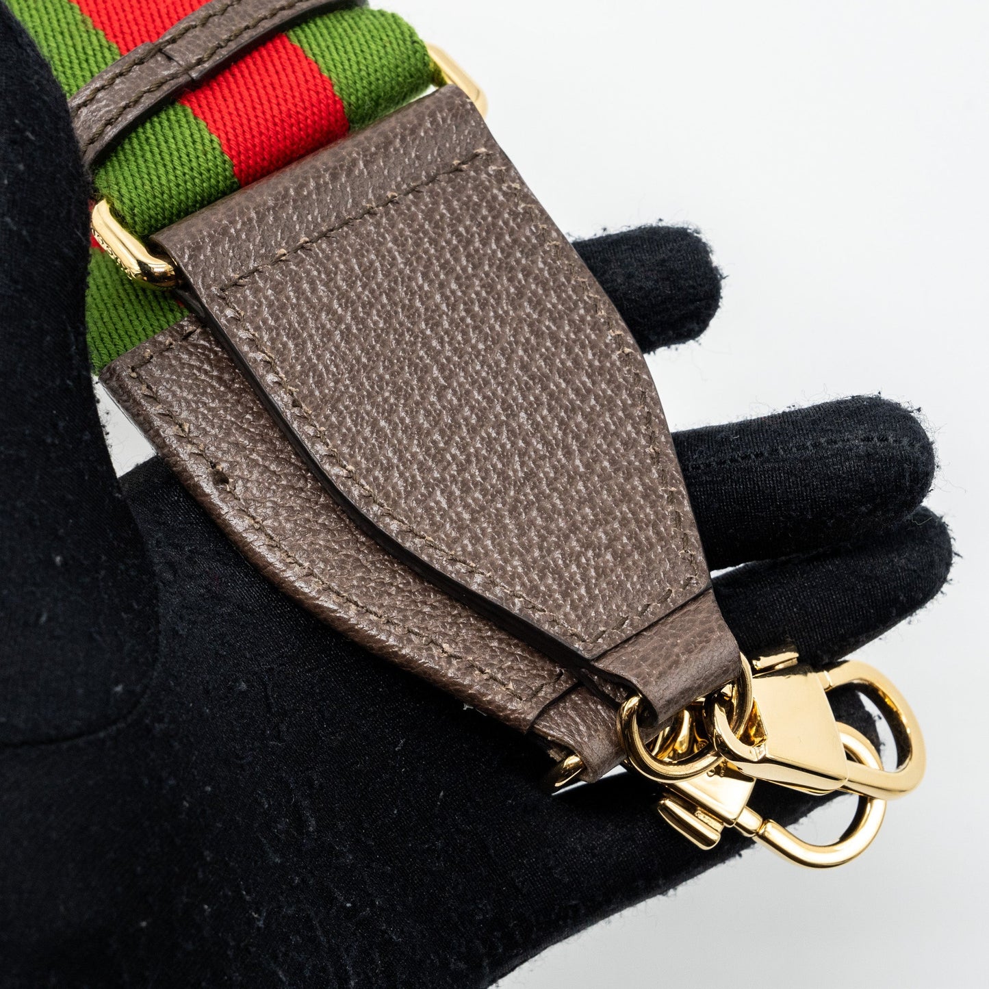 Gucci MINI JUMBO GG TOTE BAG CANVAS / LEATHER CAMEL / EBONY