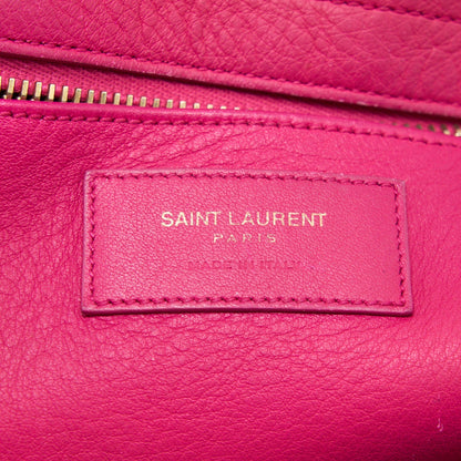Saint Laurent Cabas Tote Bag Pink GHW