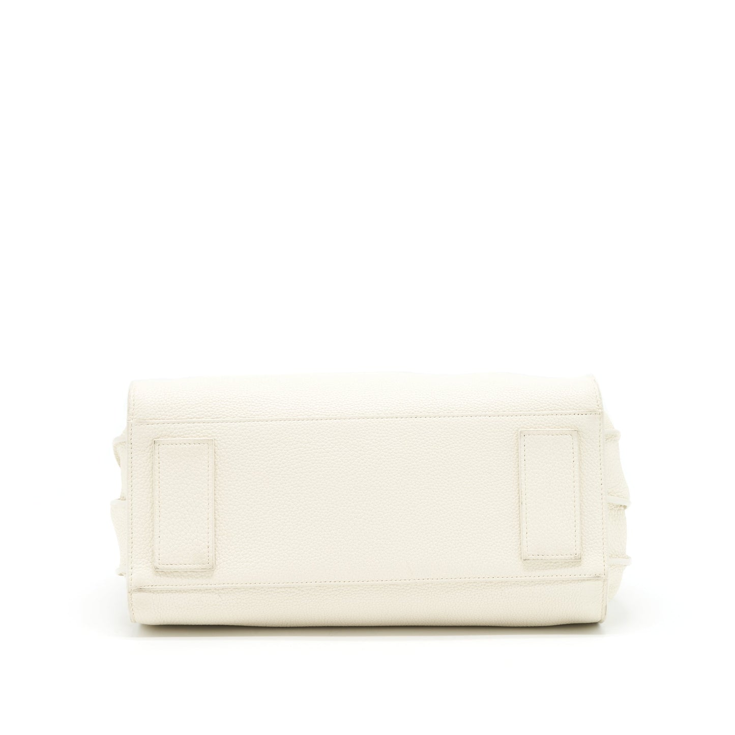 Saint Laurent (YSL) Sac De Jour Tote Bag Calfskin White SHW