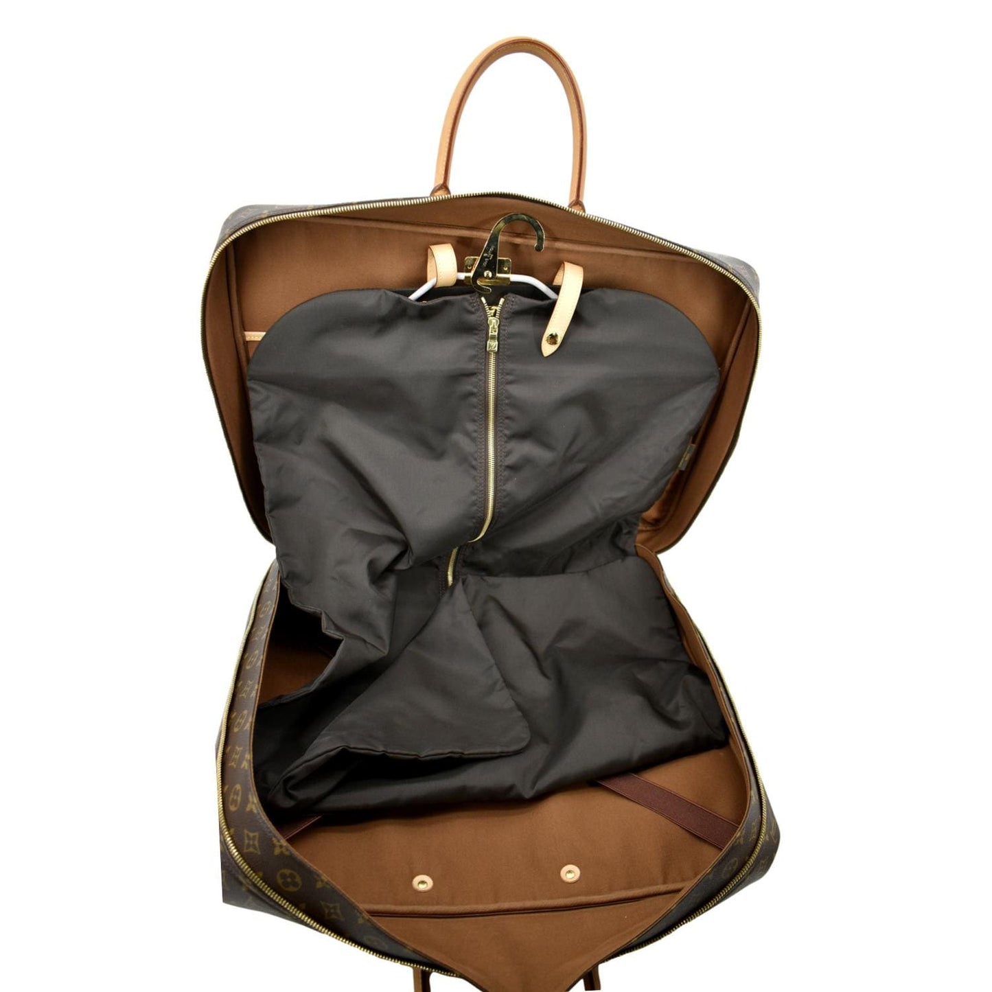 LOUIS VUITTON Sirius 45 Monogram Canvas Suitcase Travel Bag Brown