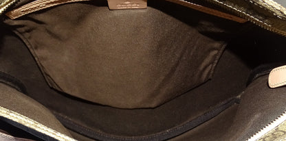 Gucci GG Large Supreme Canvas Messenger With Soft Pink Leather Trims