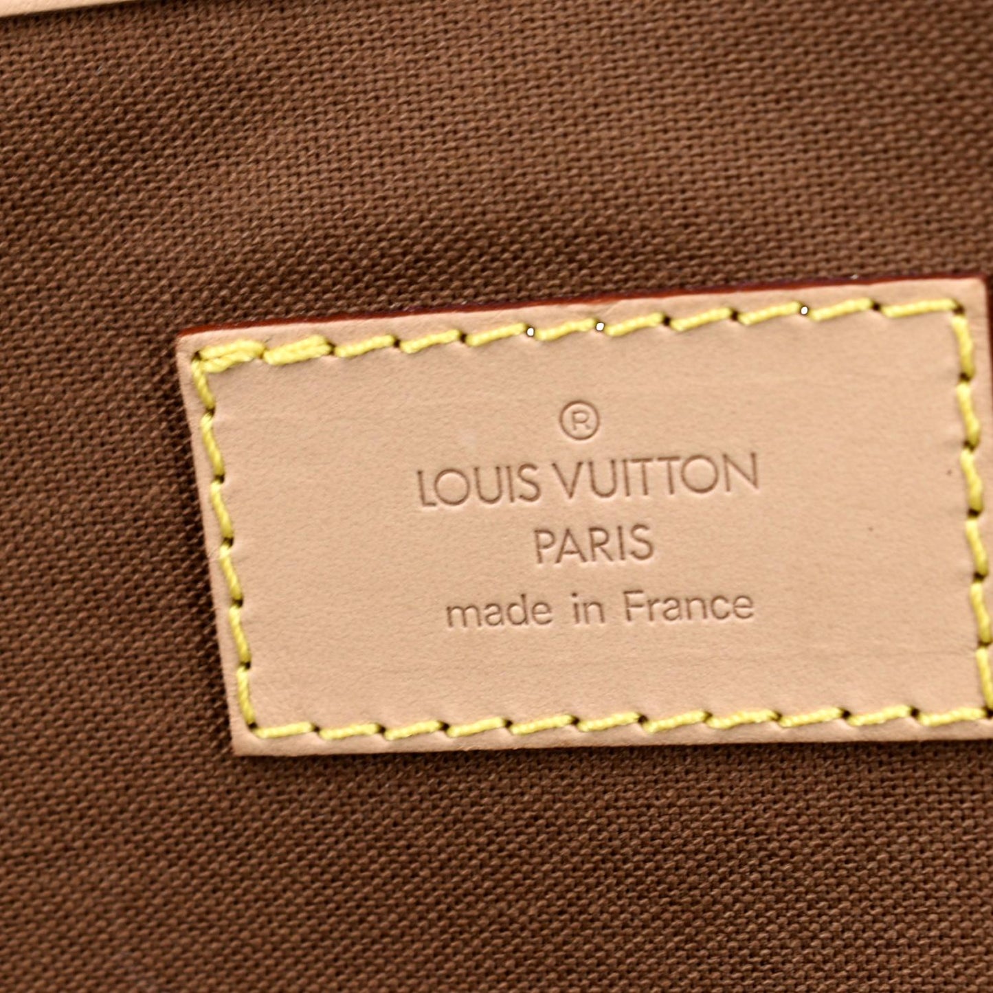 LOUIS VUITTON Sirius 45 Monogram Canvas Suitcase Travel Bag Brown
