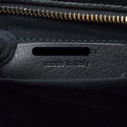 Saint Laurent Cabas Chyc Tote Bag Animal Print Horsehair/Calfskin Black GHW